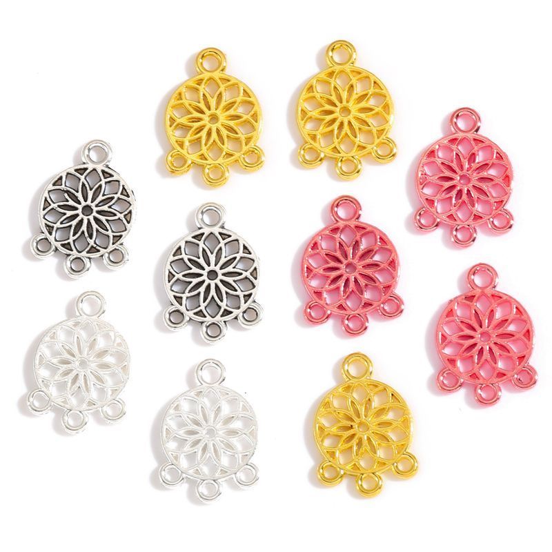 10PCS Dream Catcher Connector for Jewelry Making Findings 12x17mm