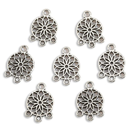 10PCS Dream Catcher Connector for Jewelry Making Findings 12x17mm
