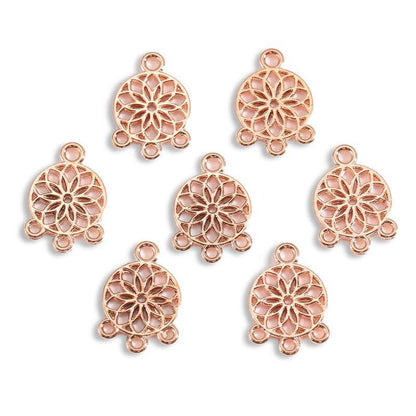 10PCS Dream Catcher Connector for Jewelry Making Findings 12x17mm