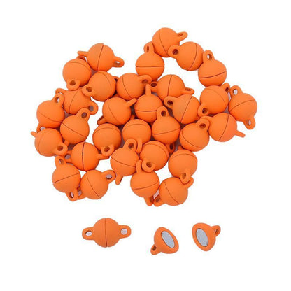 2PCS Colorful Ball Shape Clasps for Jewelry Making Findings 8x8mm