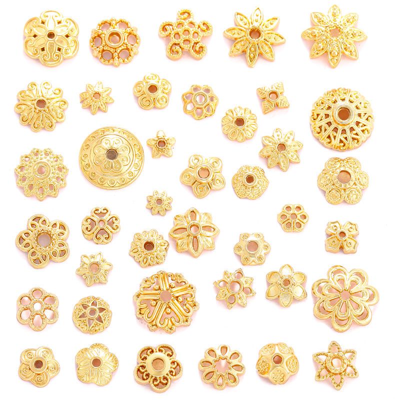 20PCS Different Flower Shape Cap for Jewelry Making Findings