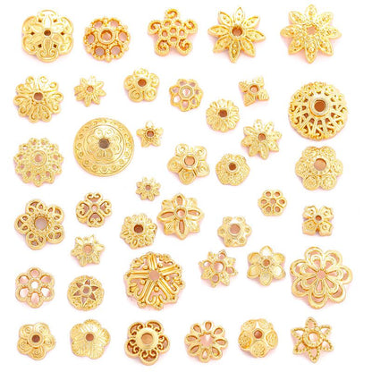 20PCS Different Flower Shape Cap for Jewelry Making Findings