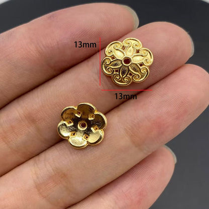 20PCS Different Flower Shape Cap for Jewelry Making Findings