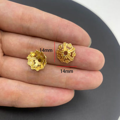 20PCS Different Flower Shape Cap for Jewelry Making Findings