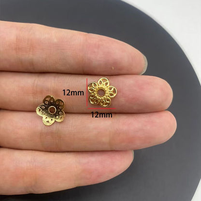 20PCS Different Flower Shape Cap for Jewelry Making Findings