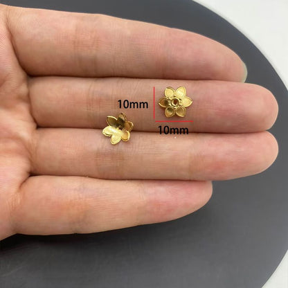 20PCS Different Flower Shape Cap for Jewelry Making Findings