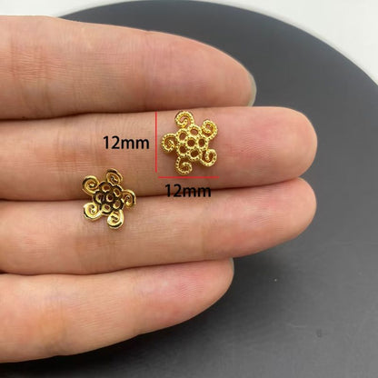 20PCS Different Flower Shape Cap for Jewelry Making Findings