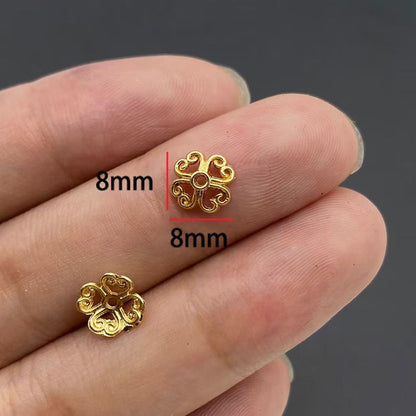 20PCS Different Flower Shape Cap for Jewelry Making Findings