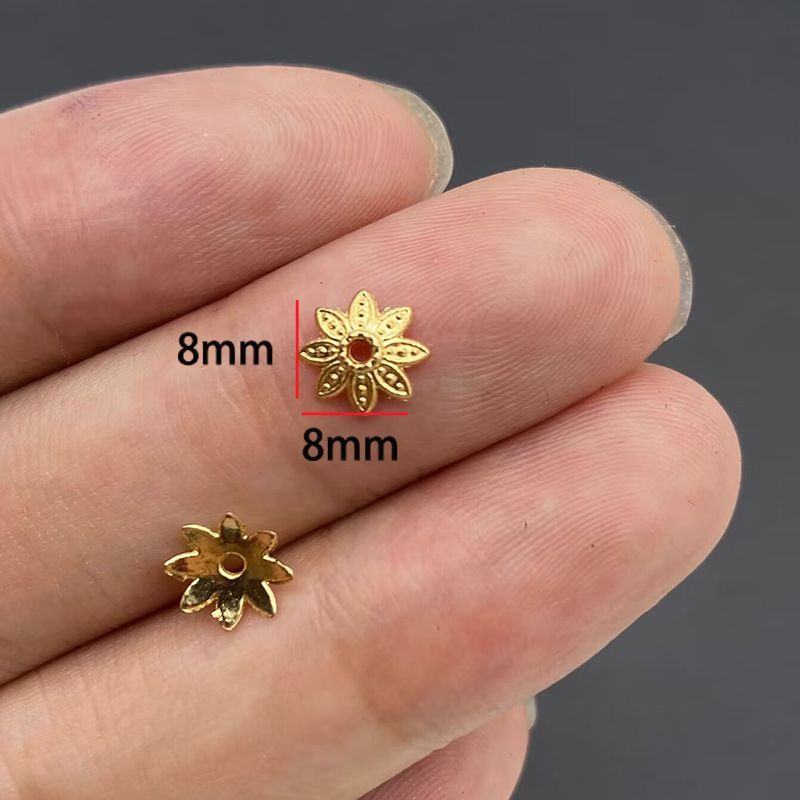 20PCS Different Flower Shape Cap for Jewelry Making Findings