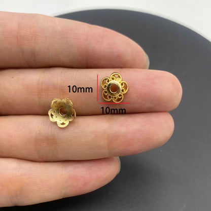 20PCS Different Flower Shape Cap for Jewelry Making Findings