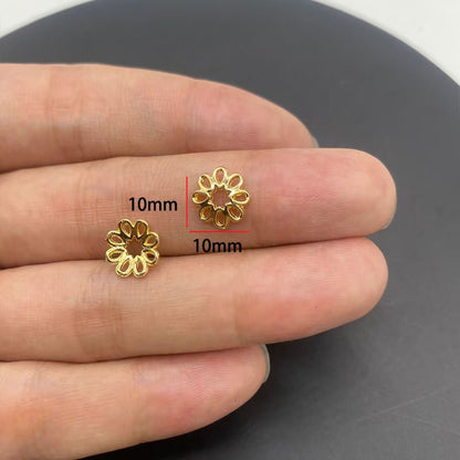 20PCS Different Flower Shape Cap for Jewelry Making Findings
