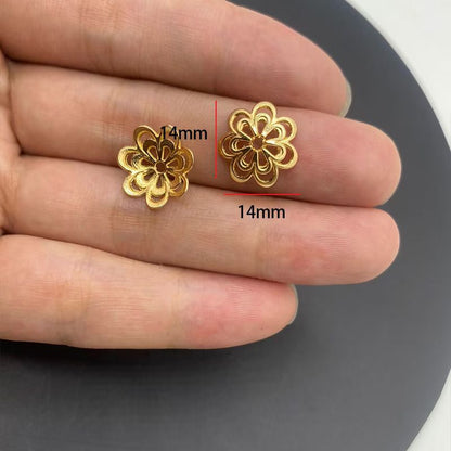 20PCS Different Flower Shape Cap for Jewelry Making Findings