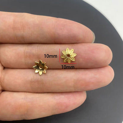 20PCS Different Flower Shape Cap for Jewelry Making Findings