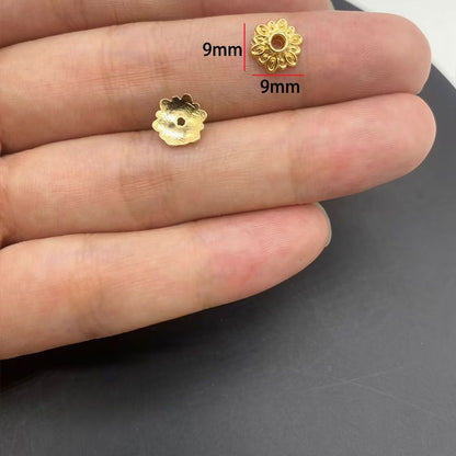 20PCS Different Flower Shape Cap for Jewelry Making Findings
