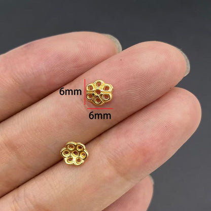 20PCS Different Flower Shape Cap for Jewelry Making Findings
