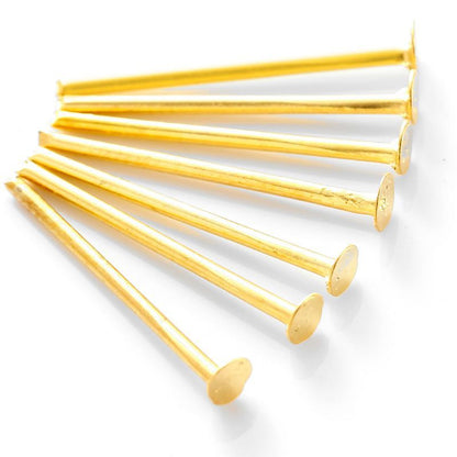 200PCS Flat Head Pin for Jewelry Making Findings