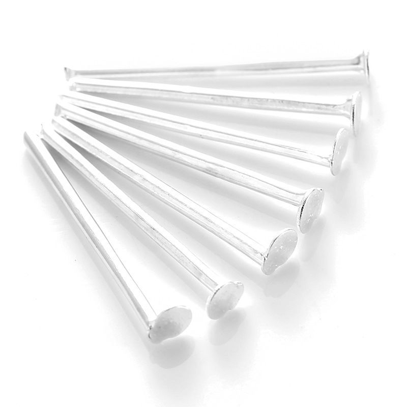 200PCS Flat Head Pin for Jewelry Making Findings