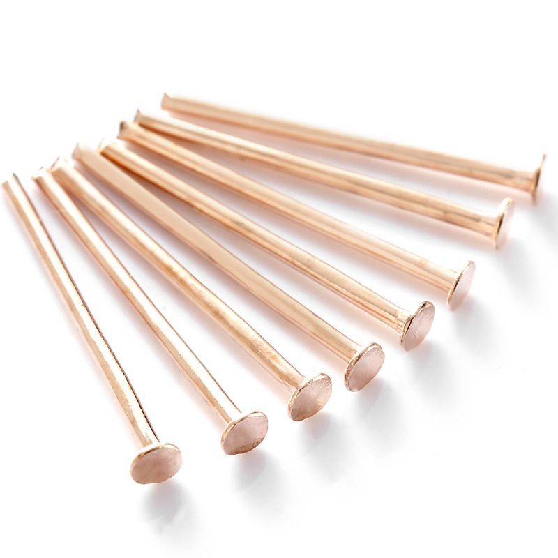 200PCS Flat Head Pin for Jewelry Making Findings