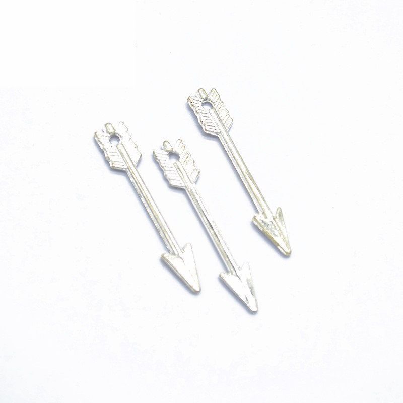 10PCS Arrow Charm for Jewelry Making Findings 5x30mm
