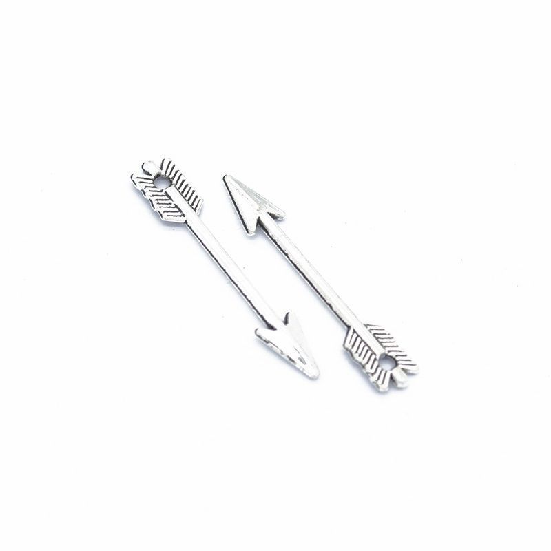 10PCS Arrow Charm for Jewelry Making Findings 5x30mm