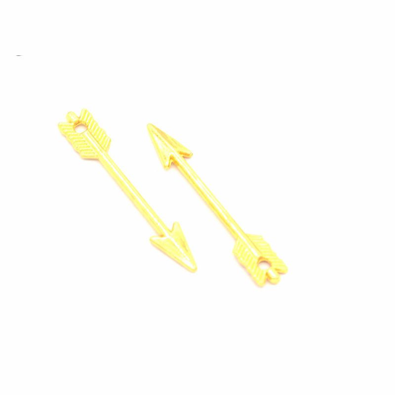 10PCS Arrow Charm for Jewelry Making Findings 5x30mm