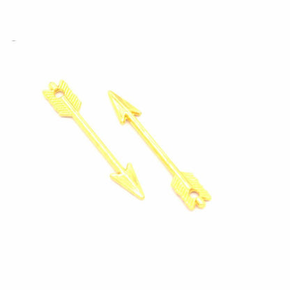 10PCS Arrow Charm for Jewelry Making Findings 5x30mm