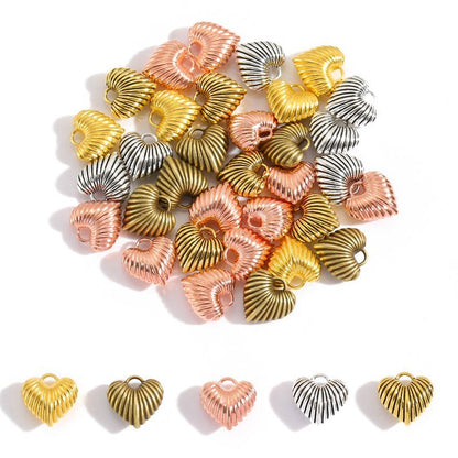 10PCS 3DLove Charm for Jewelry Making Findings 13x13mm