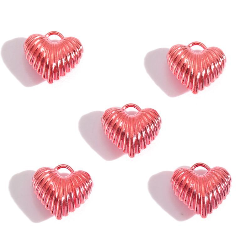 10PCS 3DLove Charm for Jewelry Making Findings 13x13mm