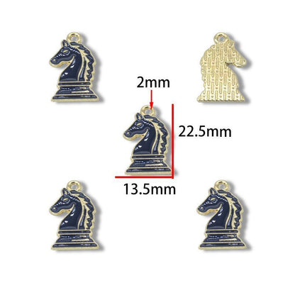 5PCS Chess Collection Charm for Jewelry Making Findings