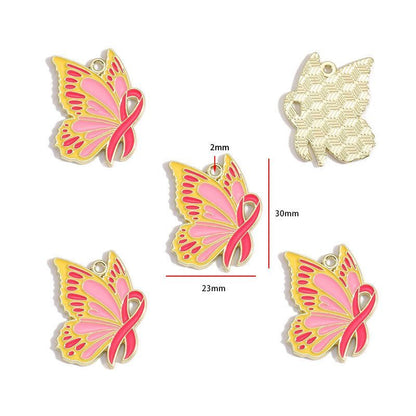 1PCS Colorful Butterfly Theme Charm for Jewelry Making Findings