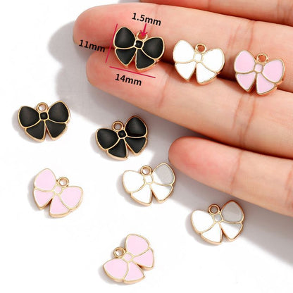 20PCS Stylish Butterfly Charm for Jewelry Making Findings 11x14mm
