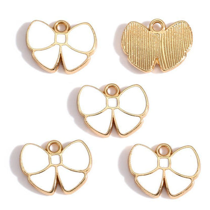 20PCS Stylish Butterfly Charm for Jewelry Making Findings 11x14mm
