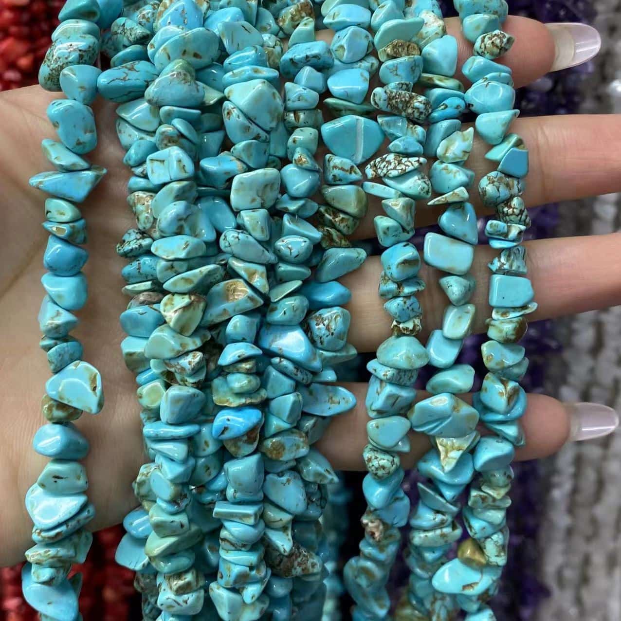 Freeform Chip Beads 3-8mm Gemstone/Quartz/Jasper/Agate