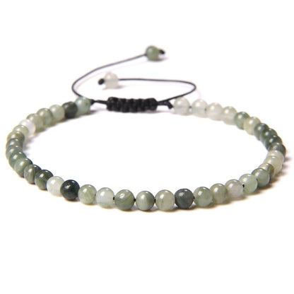 Beads Bracelet Adjustable Rope String Braided Bracelets 4mm 6mm 8mm
