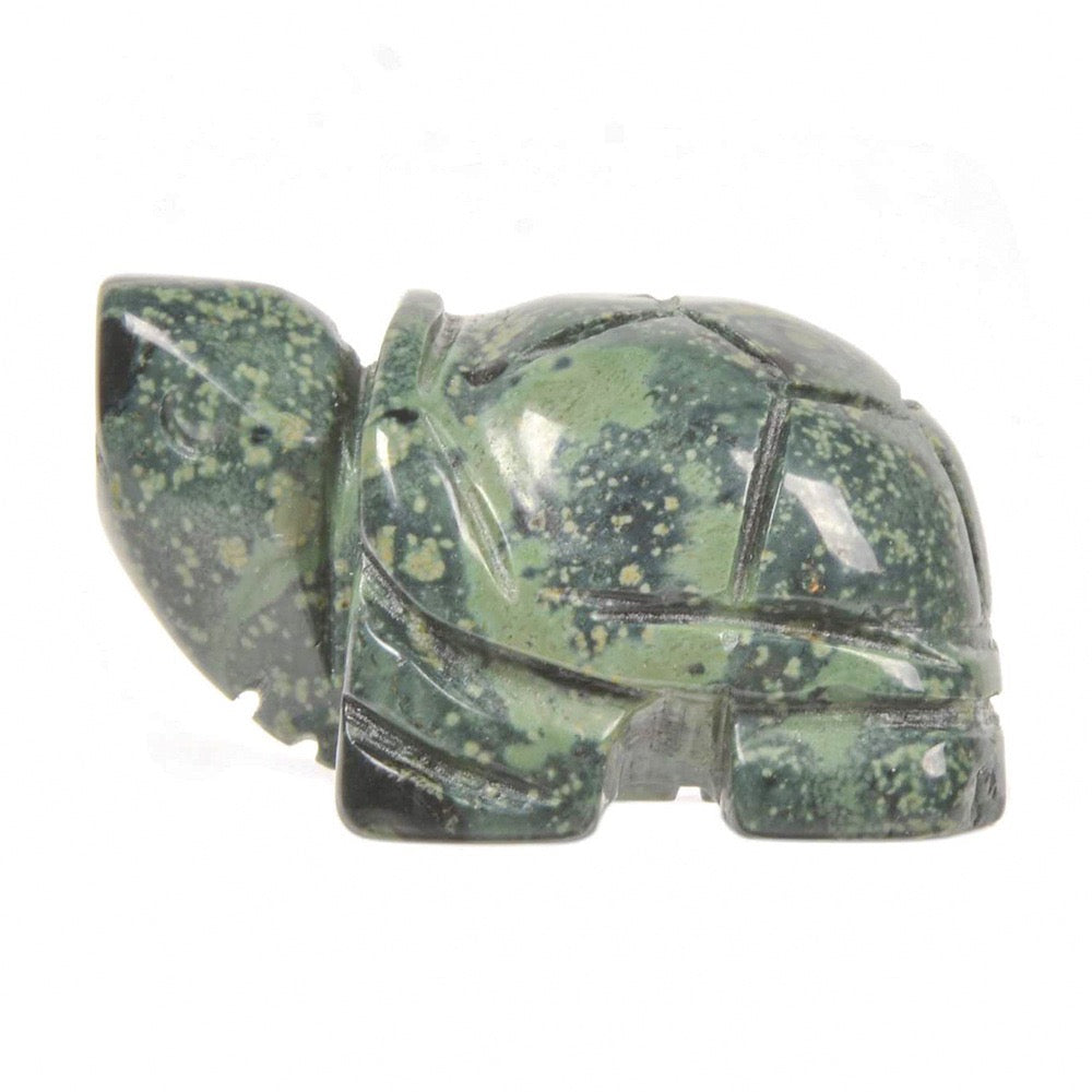 Turtle Statue Hand Carved Animal Figurine