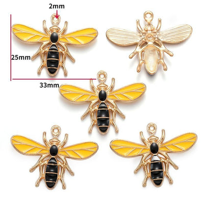 Honey Bee Collection Jewelry Making Findings Charm
