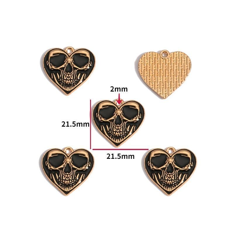Gothic Black Theme Collection Jewelry Making Findings Charm