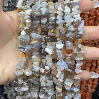 Freeform Chip Beads 3-8mm Gemstone/Quartz/Jasper/Agate