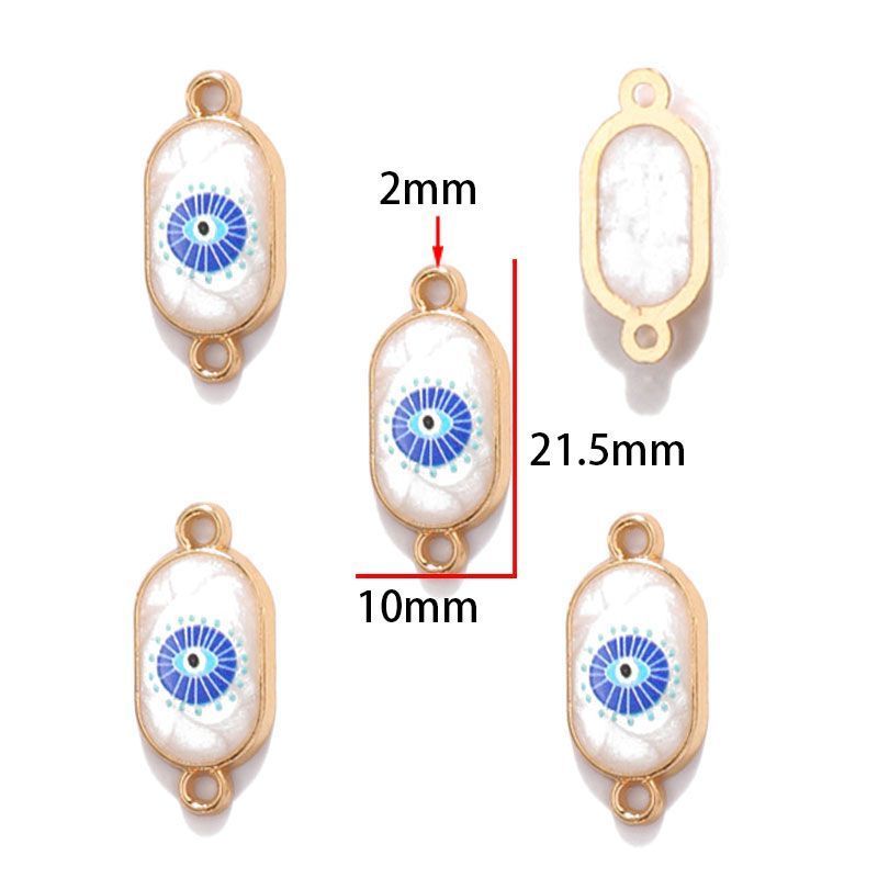 Evil Eyes Spacer Jewelry Making Findings for All Use