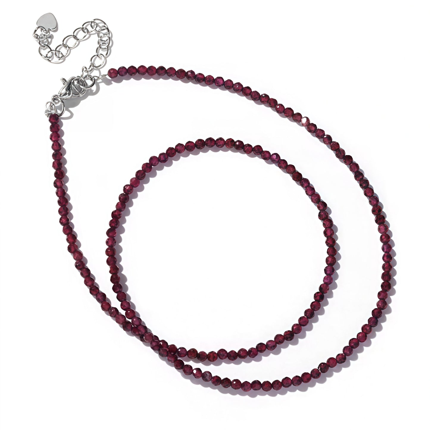 2mm Shining Beads Stone Necklace Choker Jewelry