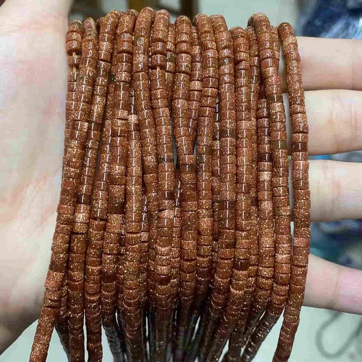 Heshi Shape Sandstone Beads