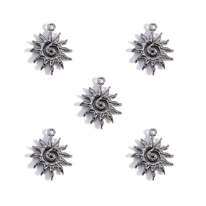 5 PCS Sun Style Jewelry Making Findings Charm Multi Sizes