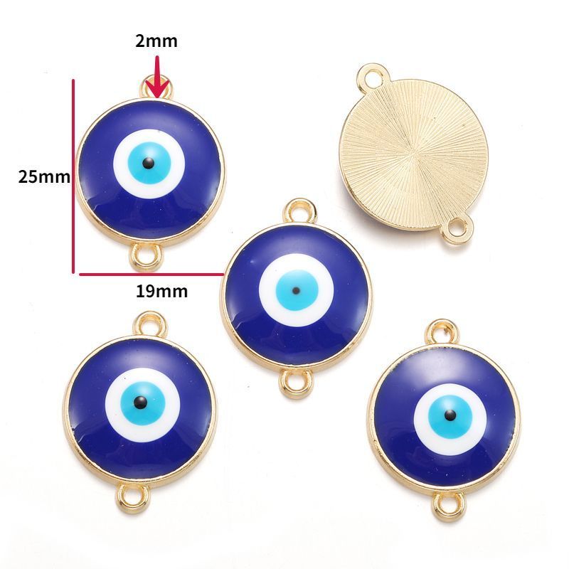 Evil Eyes Spacer Jewelry Making Findings for All Use