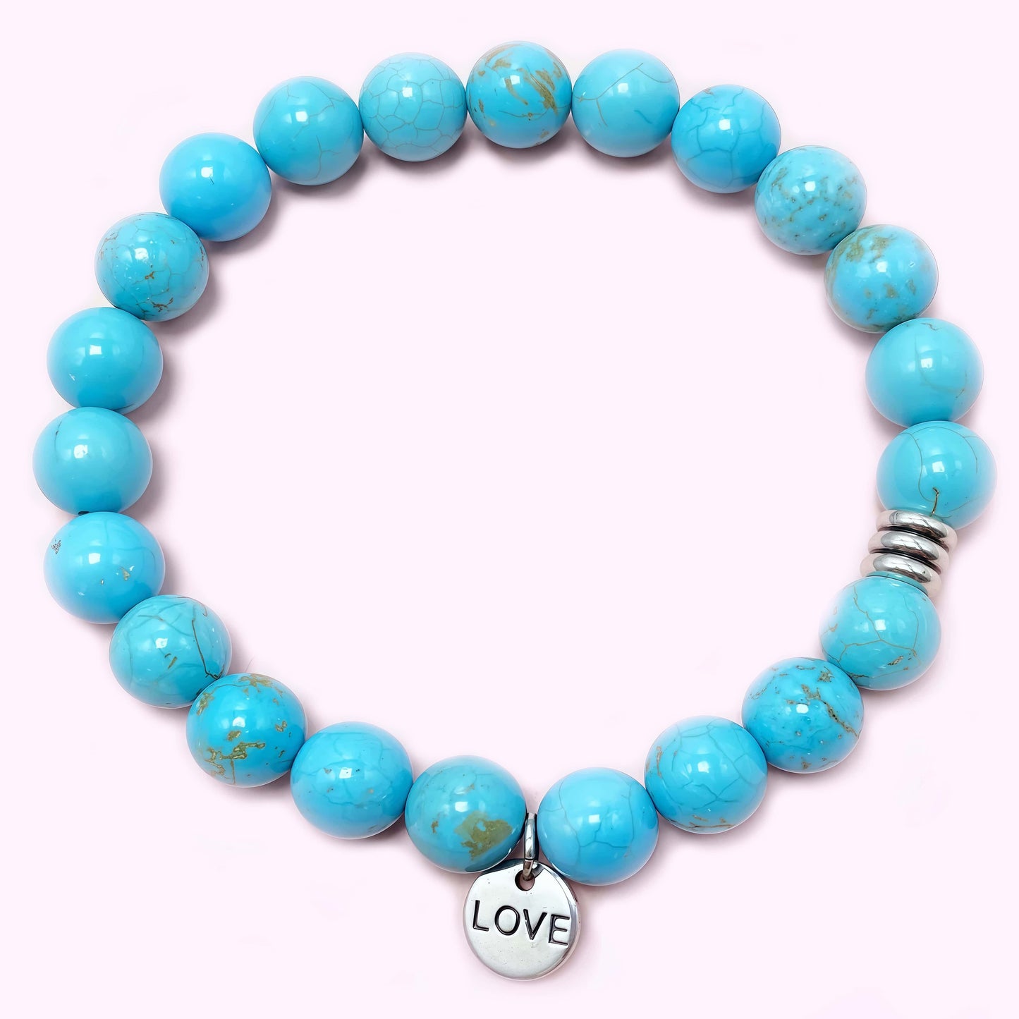 Turquoise Crystal Bracelet for Love and Relationship