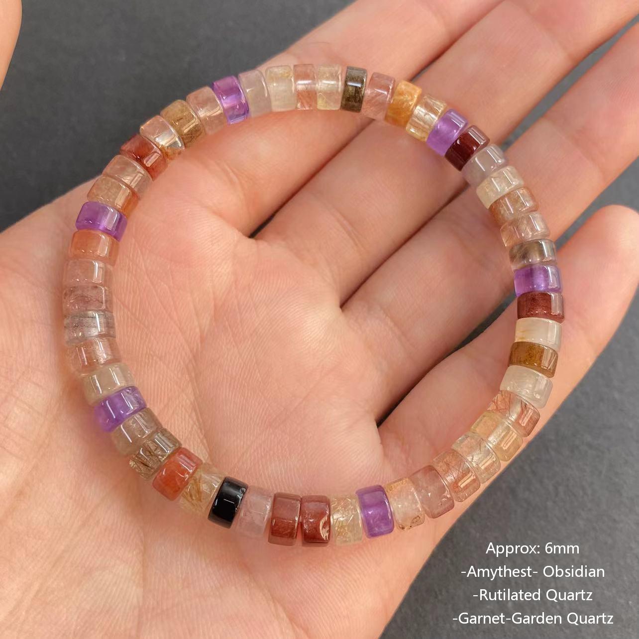 Natural Designer Healing Crystal Bracelet Mutiple Styles