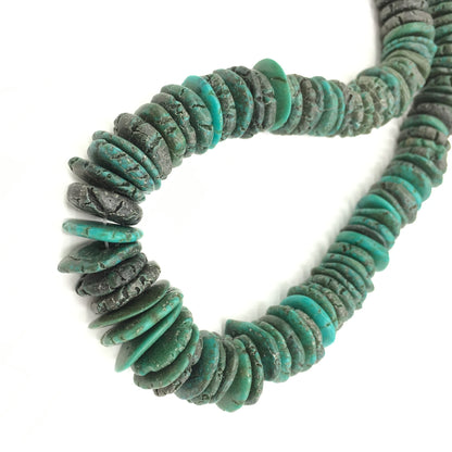 Irregular Rondelle Chip Turquoise Turquoise Beads 8-25mm