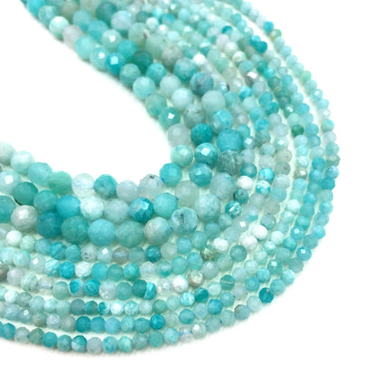 Natural Amazonite Small Size Loose Beads