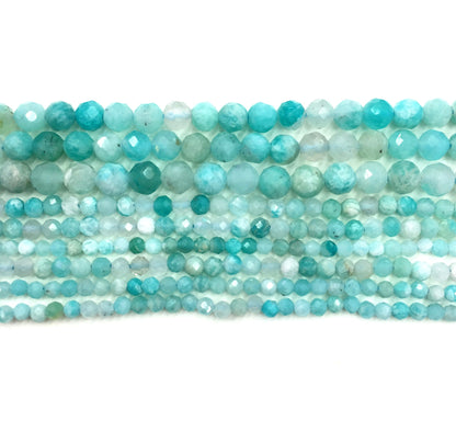 Natural Amazonite Small Size Loose Beads