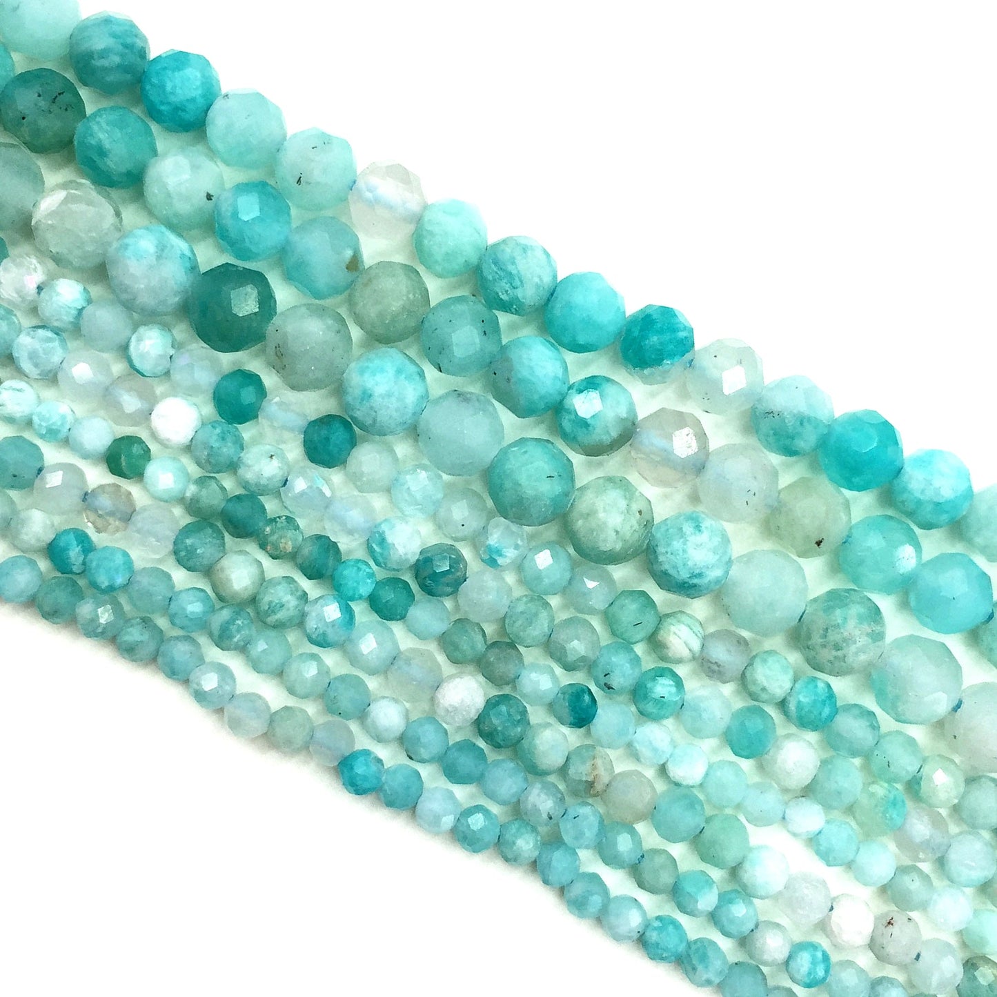 Natural Amazonite Small Size Loose Beads