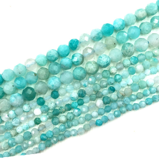 Natural Amazonite Small Size Loose Beads